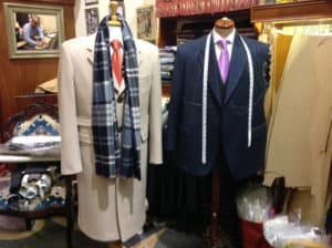 Two men's custom-made suits for sale in Melbourne